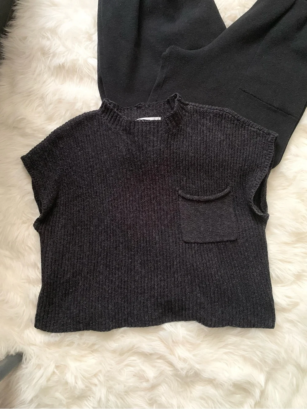 Free People Beach Freya Black/Charcoal Set Size Small